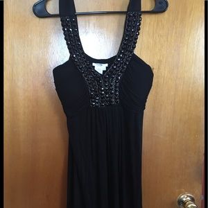 Black w beads dress!
